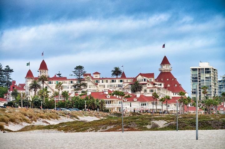Hotel Cornado_San Diego_70 degrees year round
