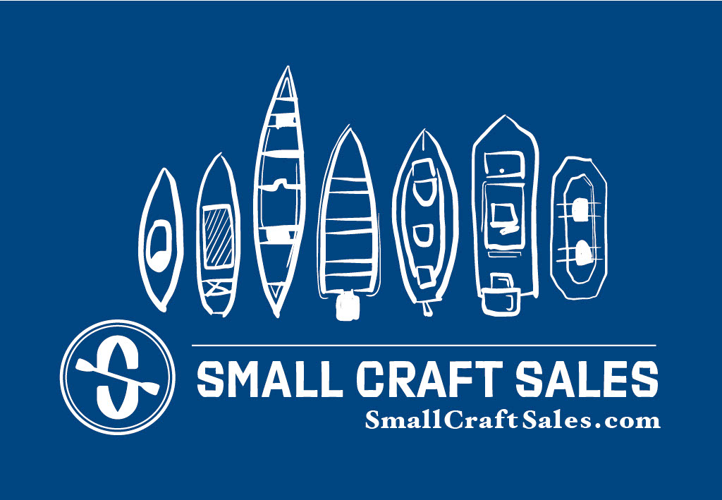 Hand-drawn sticker for Small Craft Sales