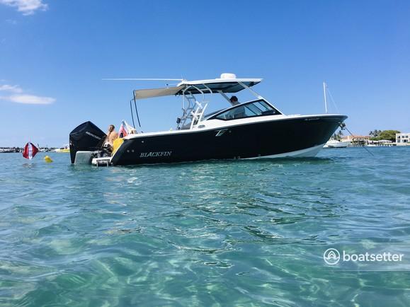 27 Blackfin for Charter/ Sandbar Excursion/sightseeing/snorkeling 