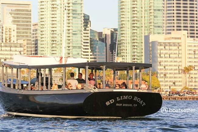 Limo Boat in San Diego!
