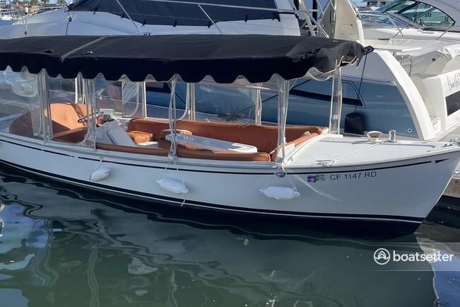 Luxury 21' Electric Duffy Boat