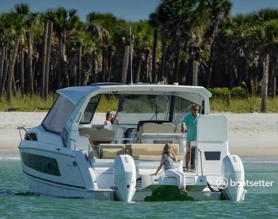 Aquila 36 Sport available on beautiful Tampa Bay and surrounding water